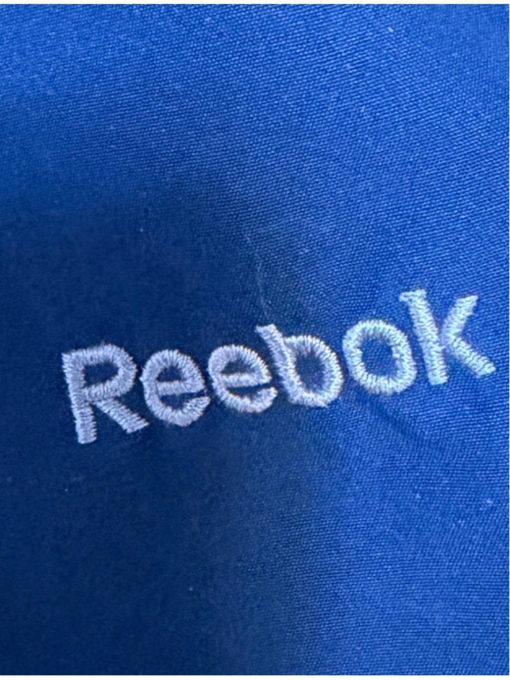 Reebok Athletic Shorts Blue Men's Medium - Picture 3 of 4